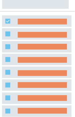 Paper checklist graphic